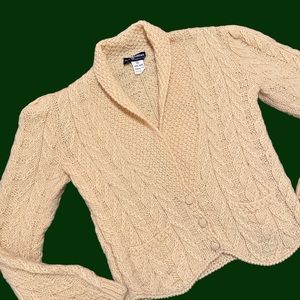Vintage Ralph Lauren puff sleeve sweater